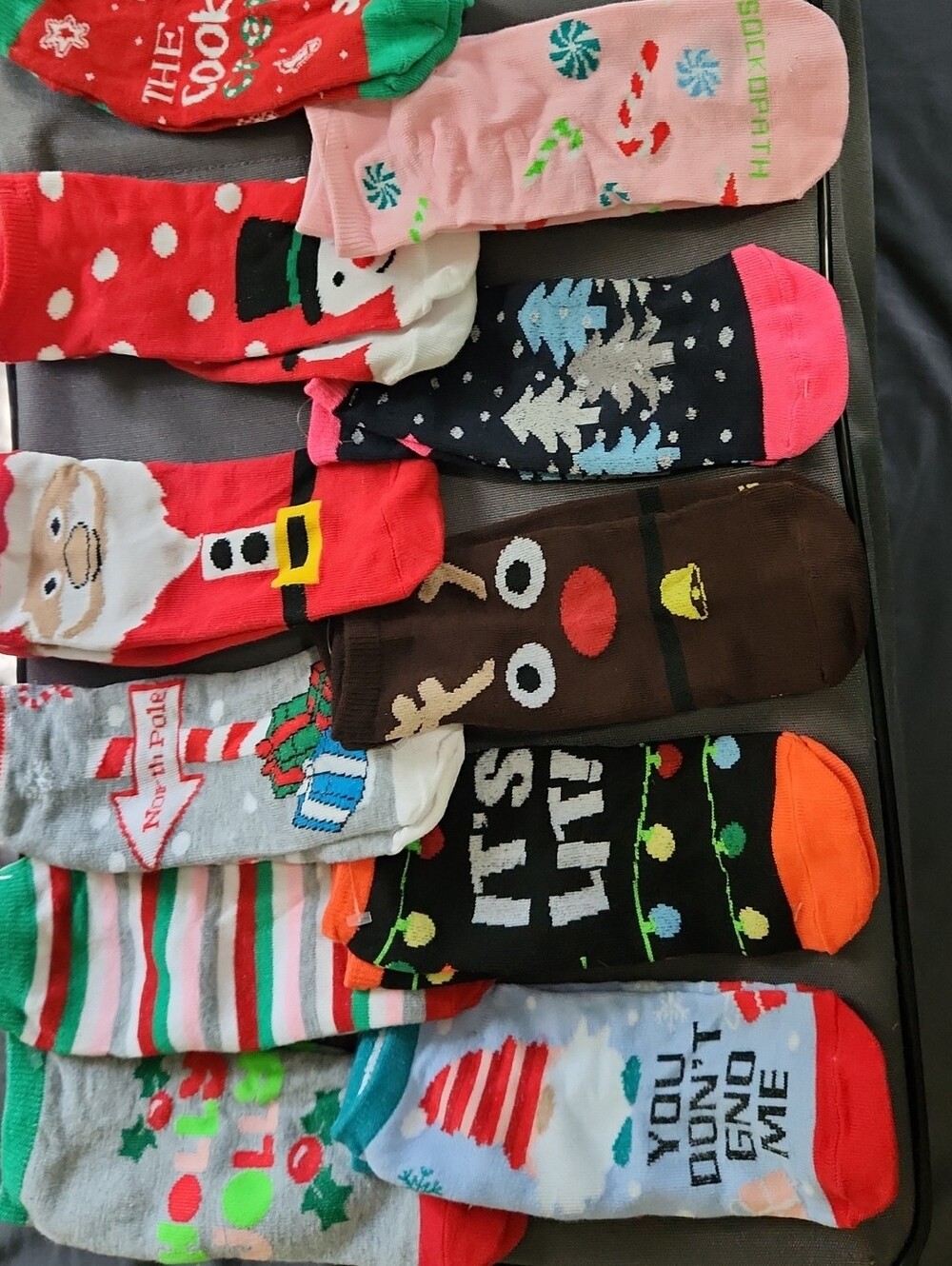Christmas Sockopath Novelty Socks (11 pair)
